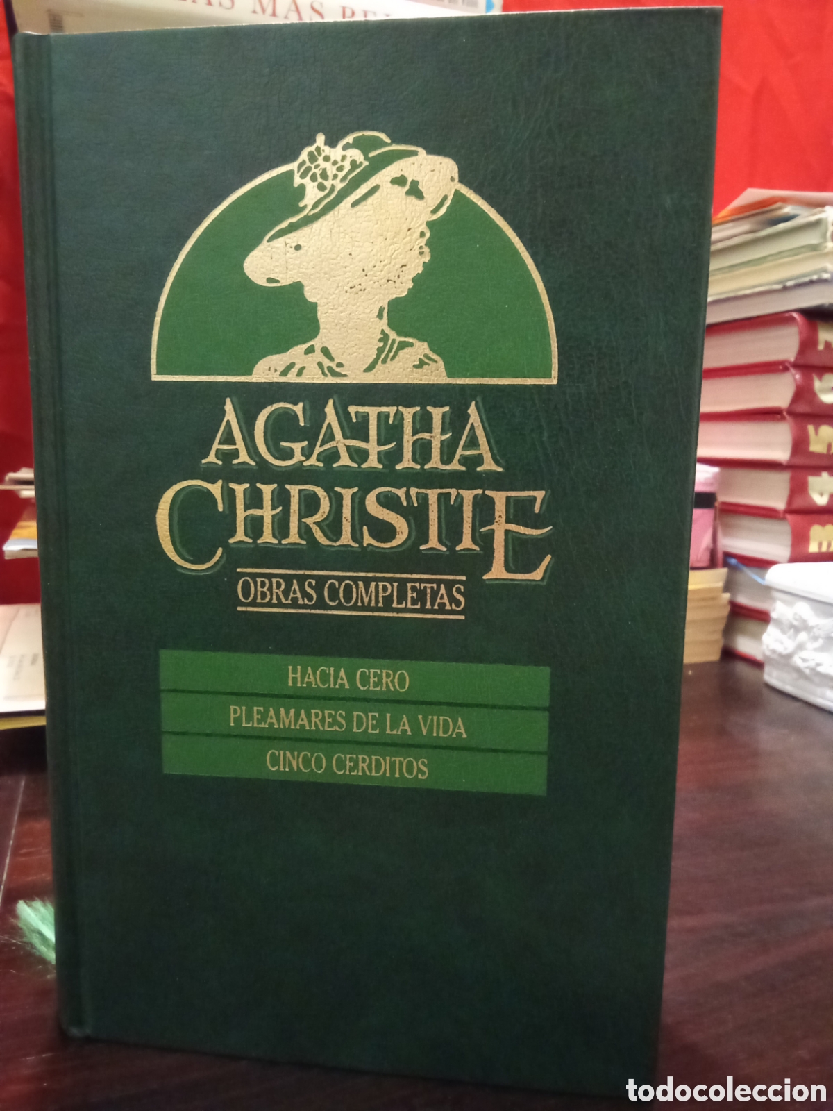 Libros de segunda mano: AGATHA CHRISTIE - OBRAS COMPLETAS - HACIA CERO / PLEAMARES DE LA VIDA/ CINCO CERDITOS