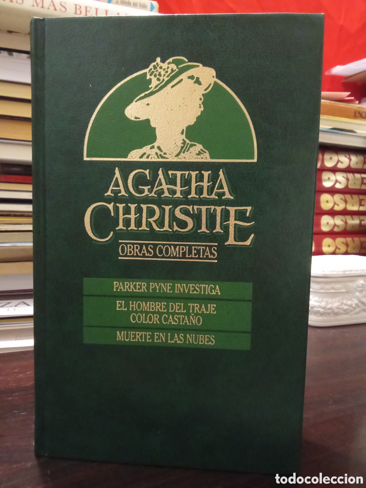 Libros de segunda mano: AGATHA CHRISTIE - OBRAS COMPLETAS - PARKER PYNE INVESTIGA/ EL HOMBRE DEL TRAJE COLOR CASTA&Ntilde;O