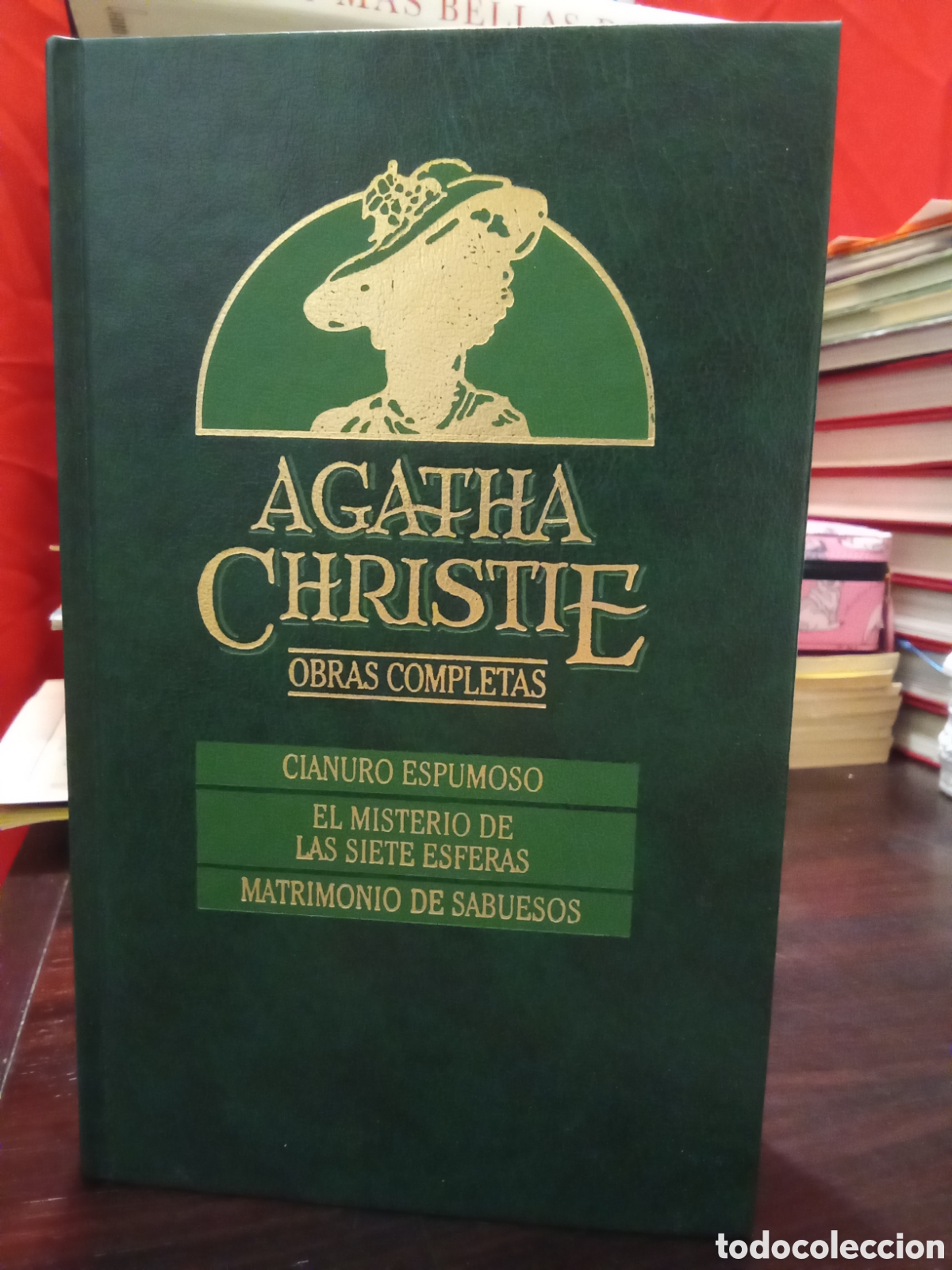 Libros de segunda mano: AGATHA CHRISTIE - OBRAS COMPLETAS - CIANURO ESPUMOSO/ EL MISTERIO DE LAS SIETE ESFERAS