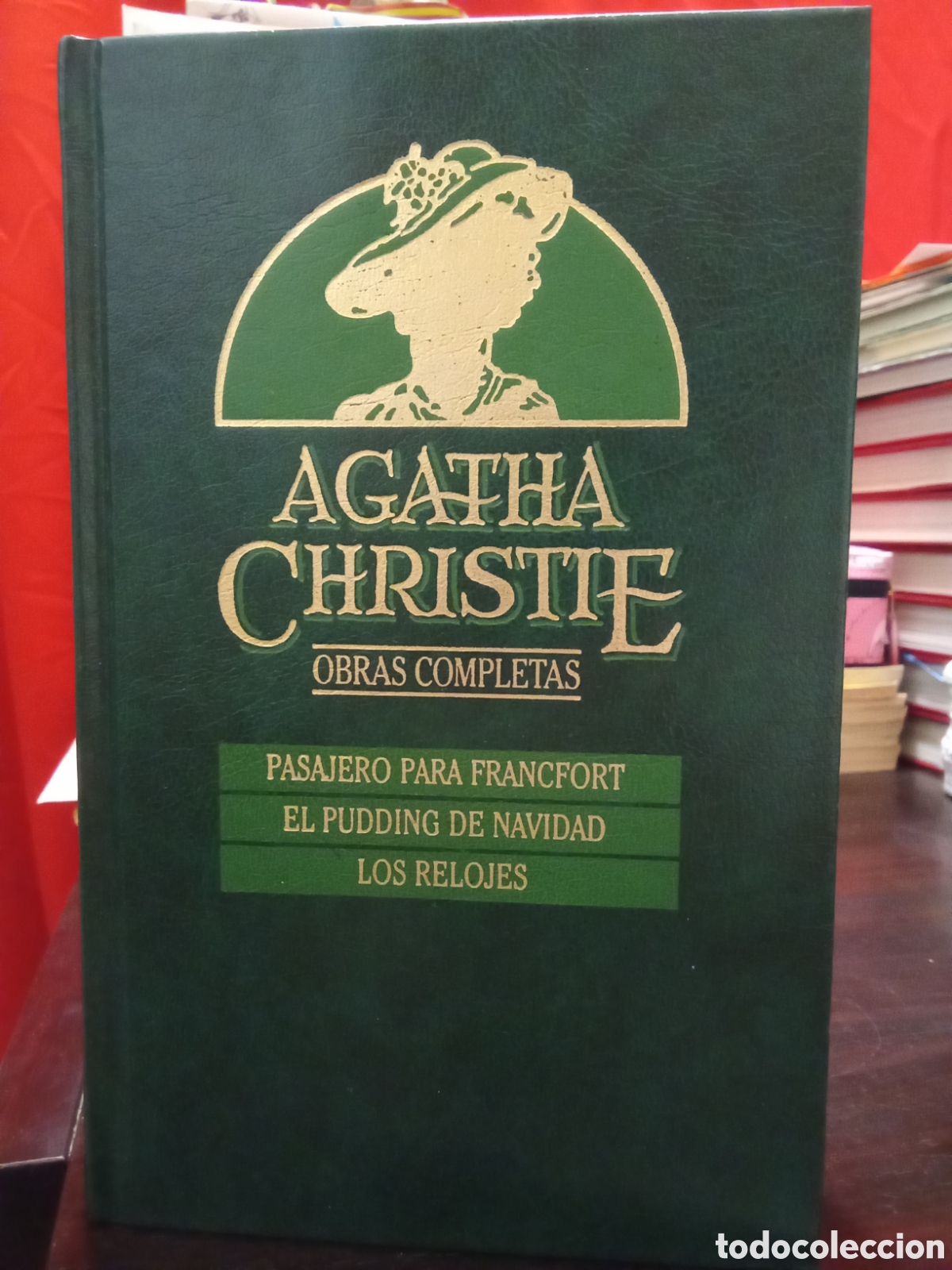 Libros de segunda mano: AGATHA CHRISTIE - OBRAS COMPLETAS - PASAJERO PARA FR&Aacute;NCFORT/ EL PUDDING DE NAVIDAD
