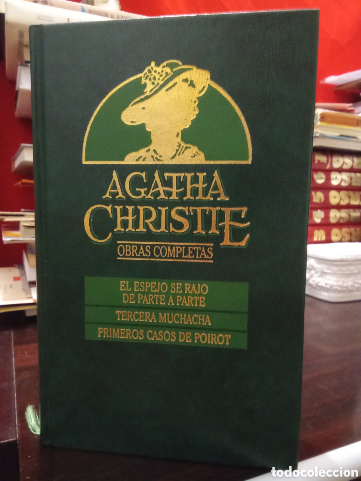 Libros de segunda mano: AGATHA CHRISTIE - OBRAS COMPLETAS - EL ESPEJO SE RAJO DE PARTE A PARTE / TERCERA MUCHACHA