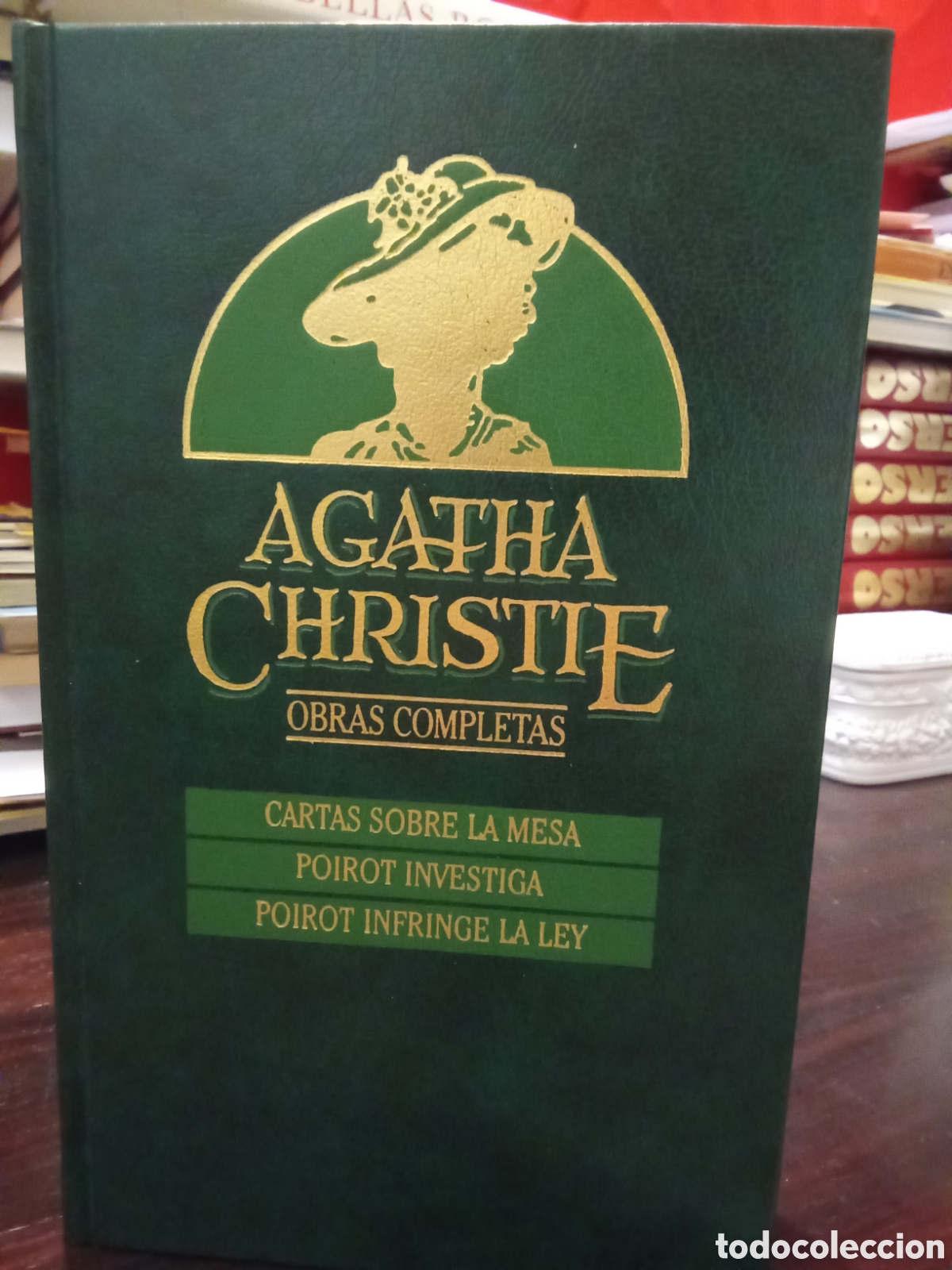 Libros de segunda mano: AGATHA CHRISTIE - OBRAS COMPLETAS - CARTAS SOBRE LA MESA/ POIROT INVESTIGA