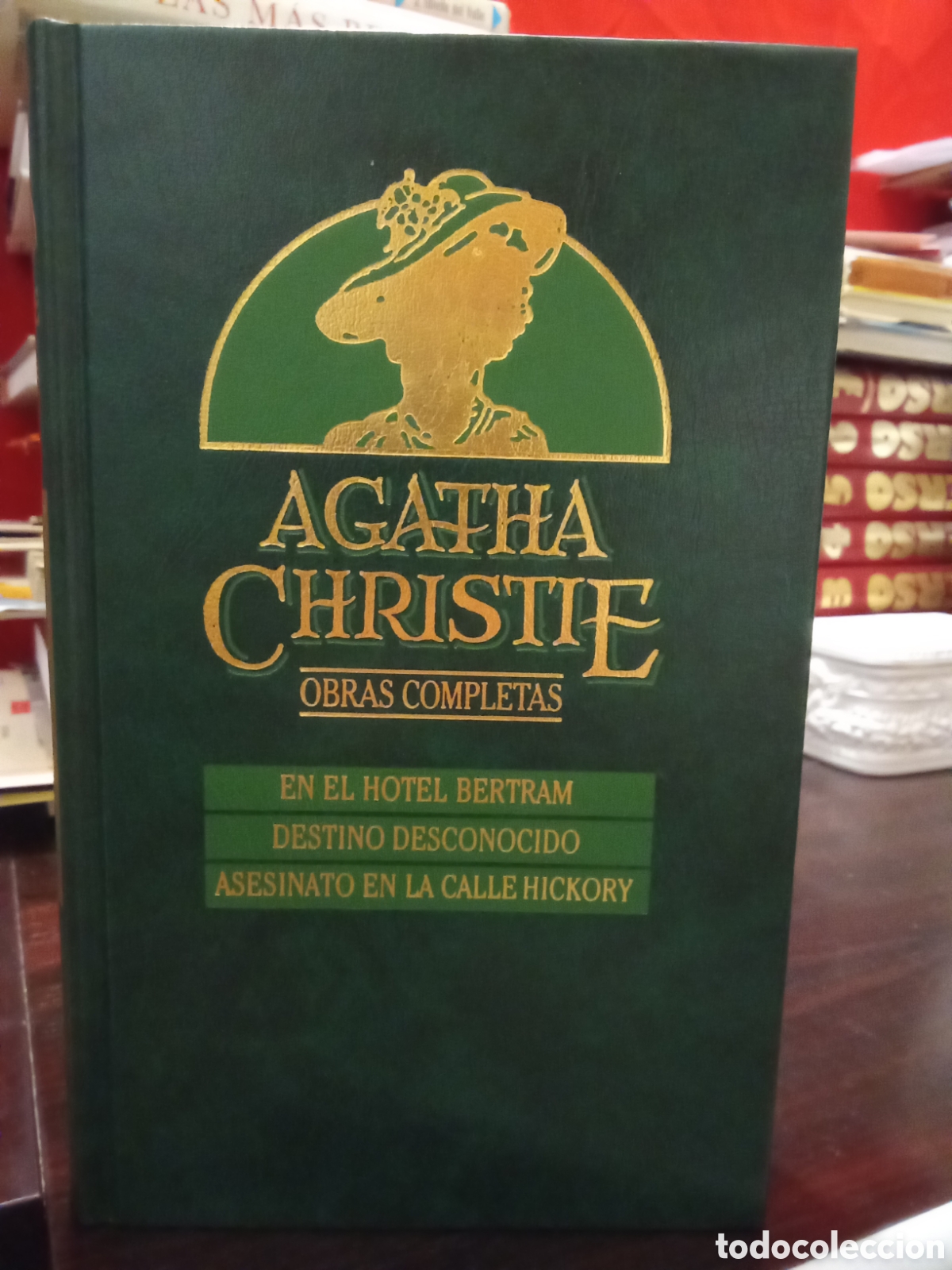 Libros de segunda mano: AGATHA CHRISTIE - OBRAS COMPLETAS - EN EL HOTEL BERTRAM/ DESTINO DESCONOCIDO
