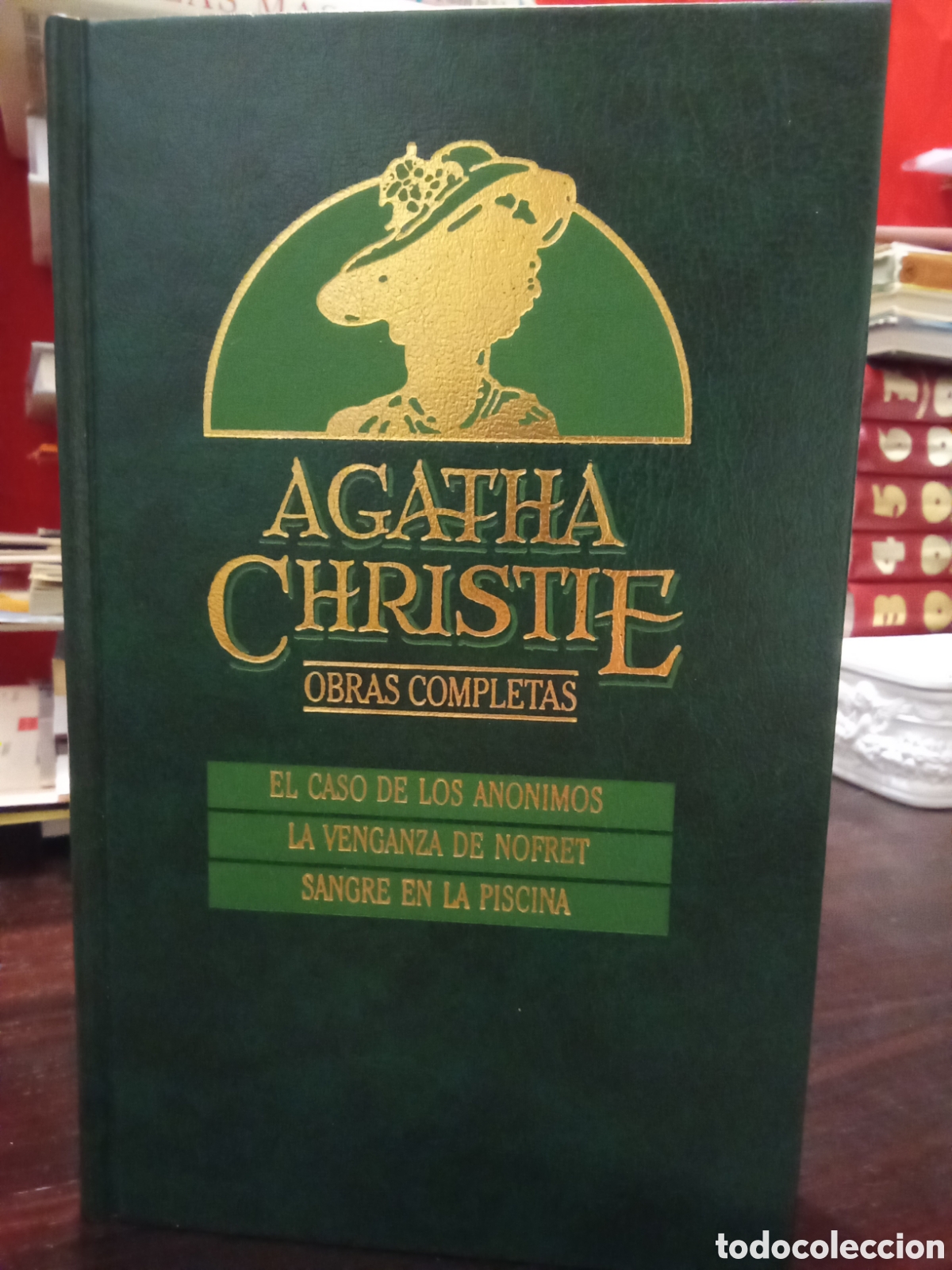 Libros de segunda mano: AGATHA CHRISTIE - OBRAS COMPLETAS - EL CASO DE LOS AN&Oacute;NIMOS/ LA VENGANZA DE NOFRET