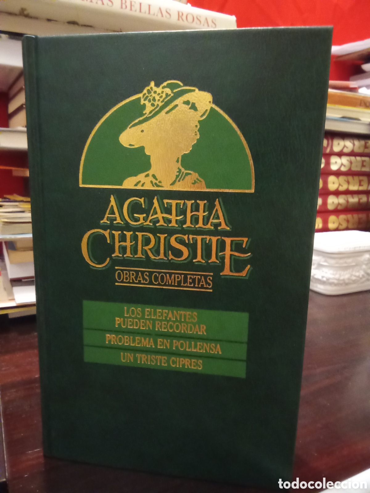 Libros de segunda mano: AGATHA CHRISTIE - OBRAS COMPLETAS - LOS ELEFANTES PUEDEN RECORDAR/ PROBLEMA EN POLLENSA