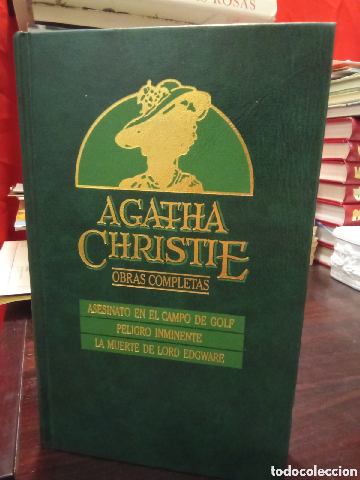 Libros de segunda mano: AGATHA CHRISTIE - OBRAS COMPLETAS - ASESINATO EN EL CAMPO DE GOLF/ PELIGRO INMINENTE