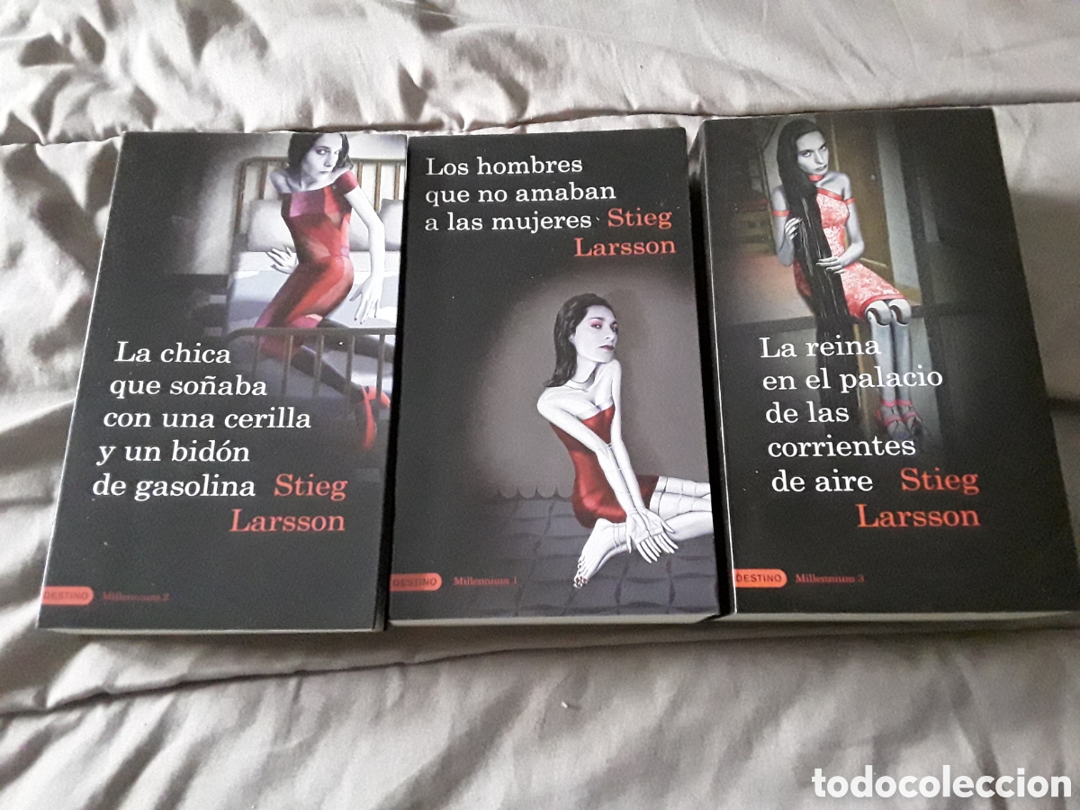 Libros de segunda mano: Libros trilog&iacute;a de Stieg Larsson, Los hombres que no amaban a las mujeres
