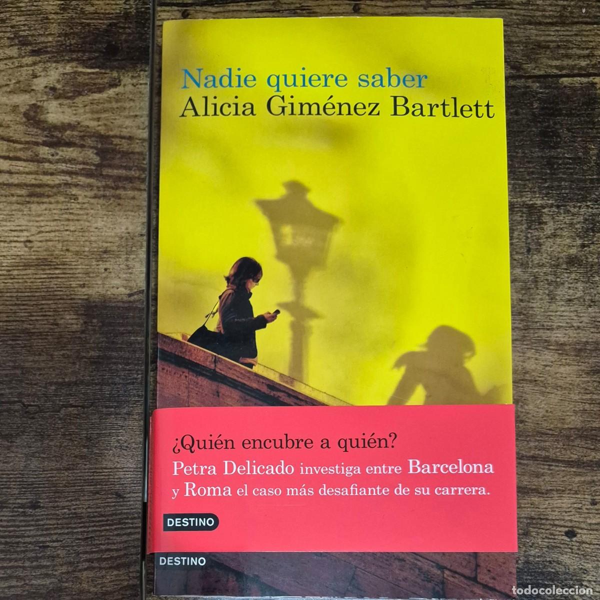 Libros de segunda mano: NADIE QUIERE SABER - ALICIA GIM&Eacute;NEZ BARLETT (1a EDICI&Oacute;N)