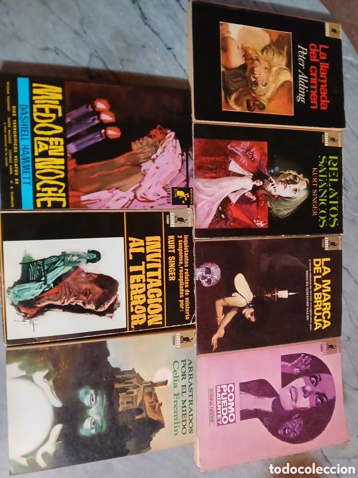 Libros de segunda mano: x7 editorial molino biblioteca oro terror ver t&iacute;tulos