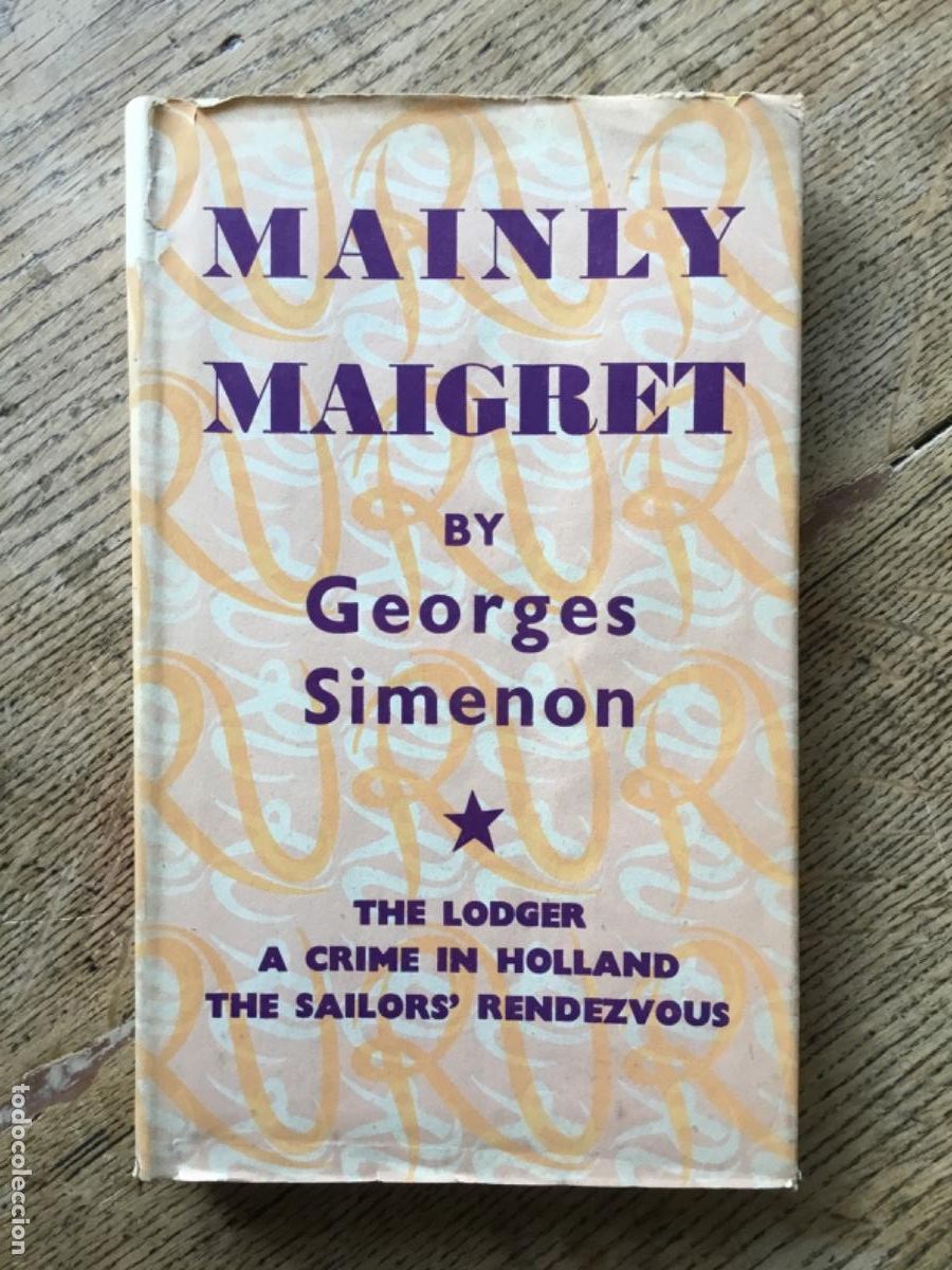 Second hand books: GEORGES SIMENON // MAINLY MAIGRET // 1946 // EN INGLES // POLICIACO Y MISTERIO