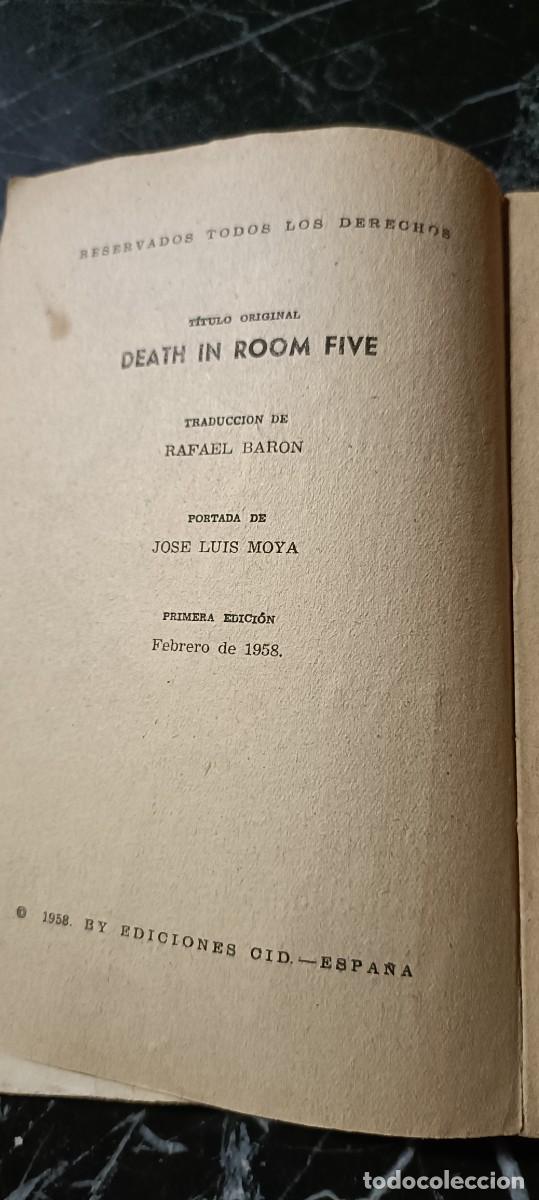 Libros de segunda mano: Muerte en el n&uacute;mero 5. - Foto 2