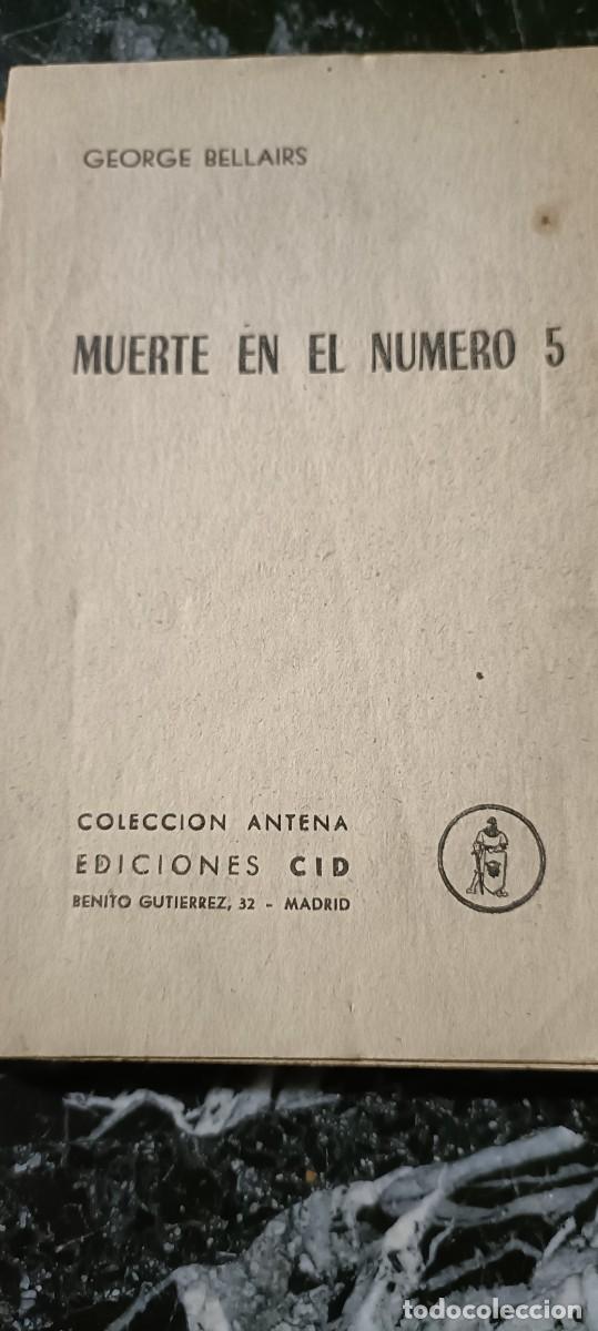 Libros de segunda mano: Muerte en el n&uacute;mero 5. - Foto 3