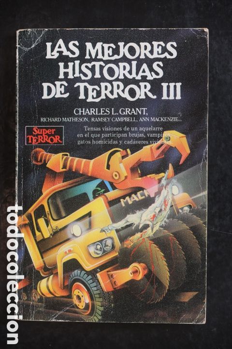 Libros de segunda mano: LAS MEJORES HISTORIAS DE TERROR III (3). Ed. MARTINEZ ROCA. SUPER TERROR. 1986.
