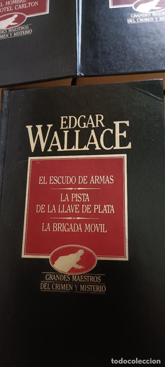 Libros de segunda mano: Lote 3 tomos Edgar Wallace