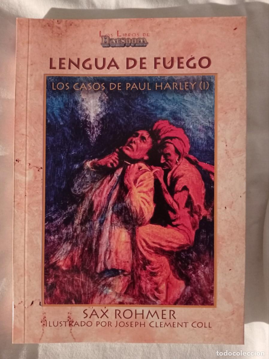Libros de segunda mano: Lengua de fuego - Sax Rohmer - Editorial Barsoom
