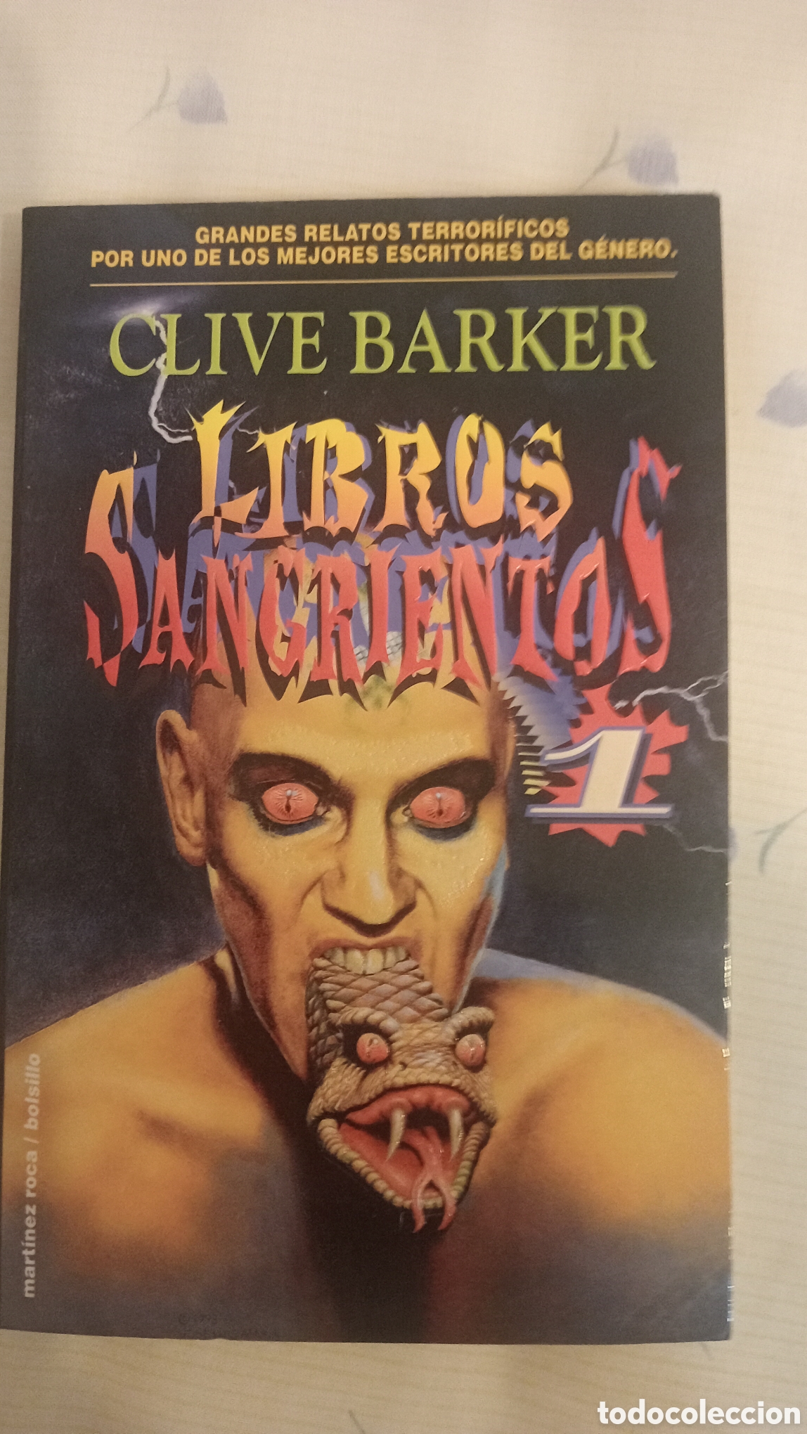 Libros de segunda mano: Libros sangrientos 1. Clive Barker. Mart&iacute;nez Roca