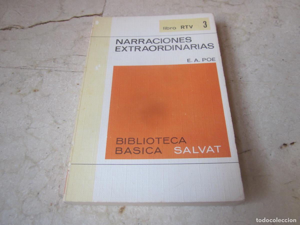 Libros de segunda mano: E.A. POE - NARRACIONES EXTRAORDINARIAS - BIBLIOTECA BASICA SALVAT 1969