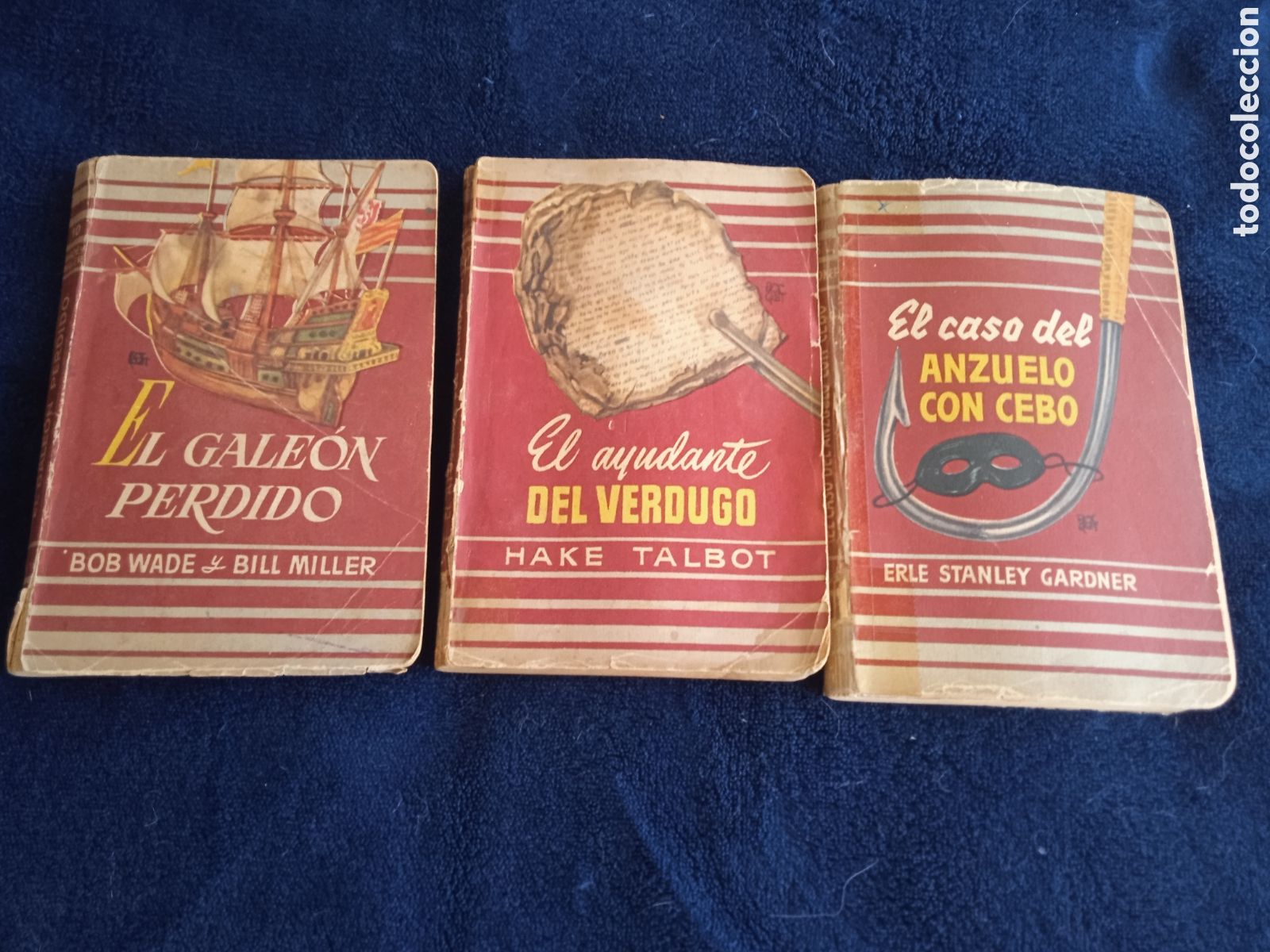 Libros de segunda mano: BIBLIOTECA ORO DE BOLSILLO, -LOTE DE 3 NOVELAS -ED. MOLINO -RESERVADO