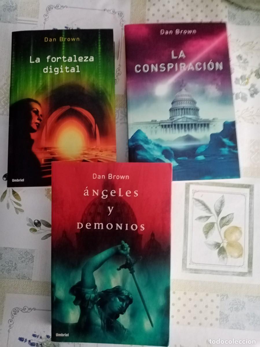 Libros de segunda mano: LIBROS DAN BROWN ( 3 VOL )
