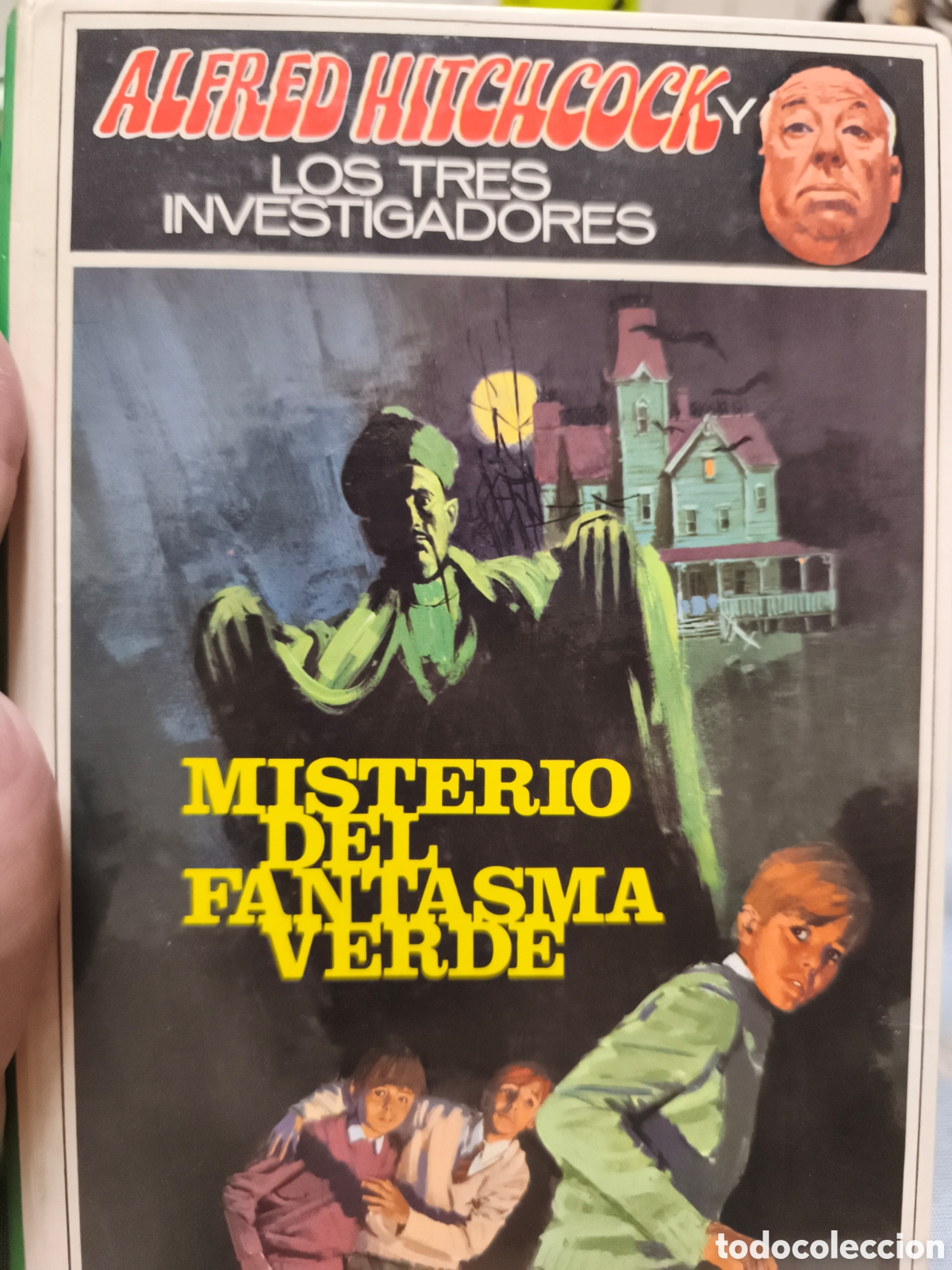 Libros de segunda mano: ALFRED HITCHCOCK Y LOS TRES INVESTIGADORES - MISTERIO DEL FANTASMA VERDE