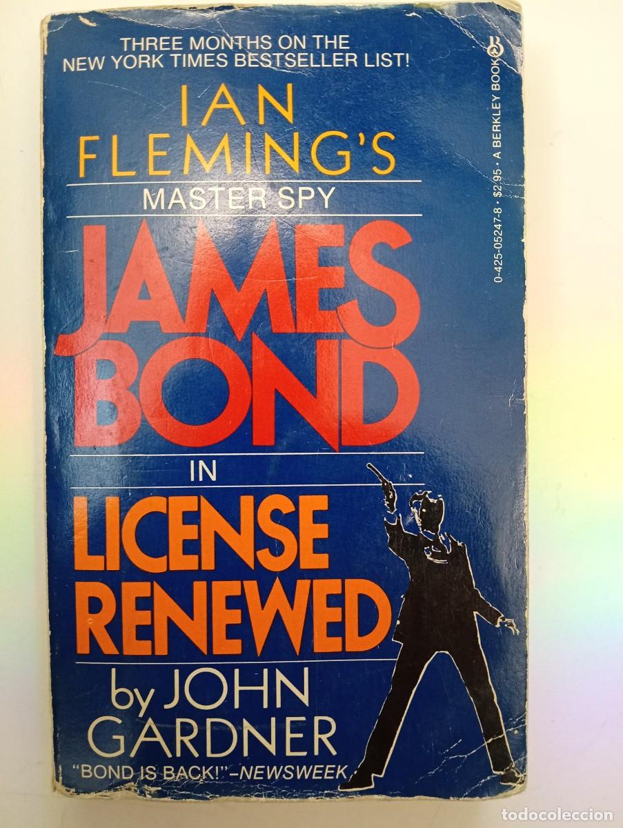 Libros de segunda mano: John Gardner. James Bond in License renewed