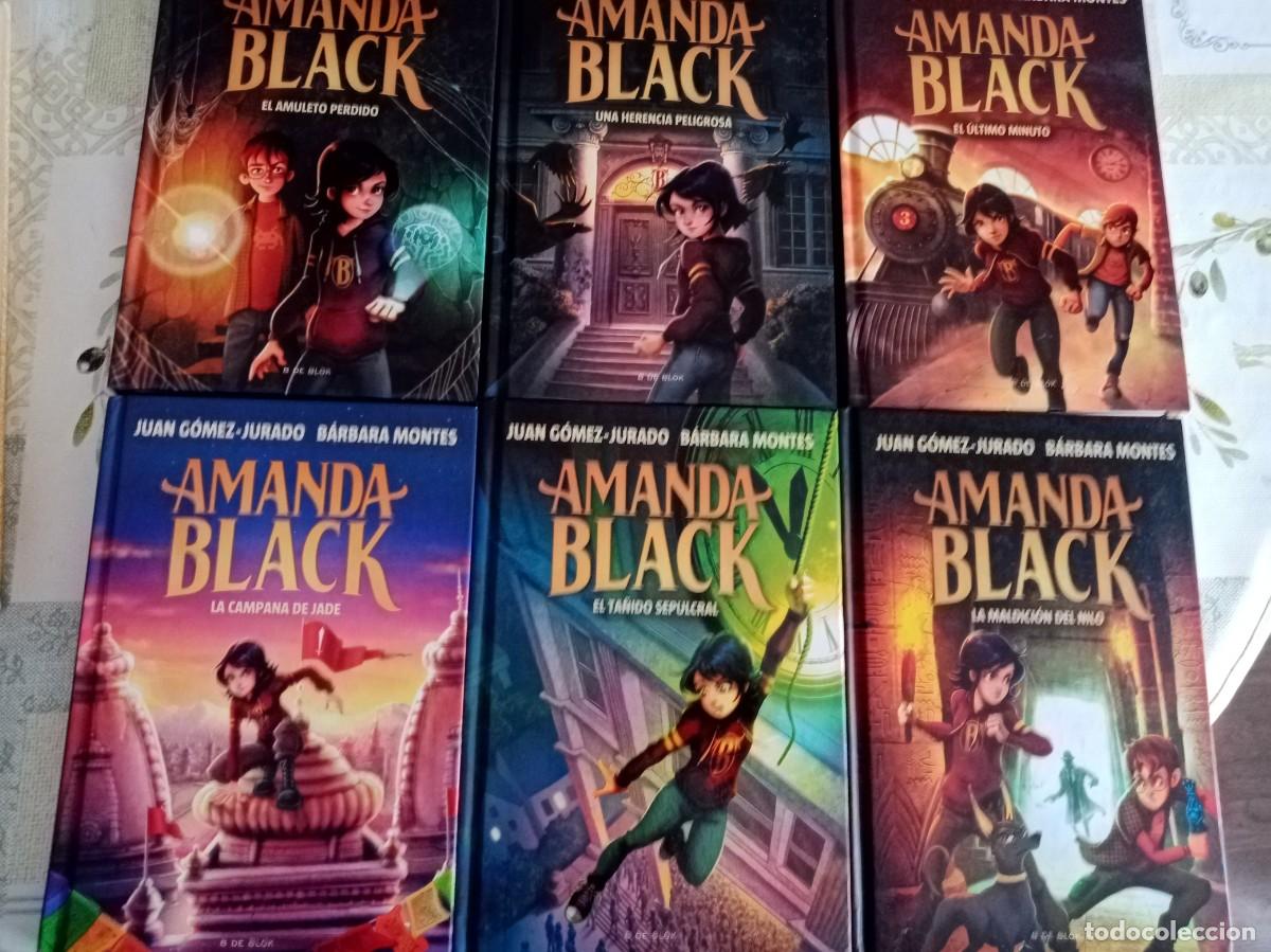 Libros de segunda mano: AMANDA BLACK ( 6 VOL.) . Juan G&oacute;mez Jurado y B&aacute;rbara Montes ( DE BLOCK )