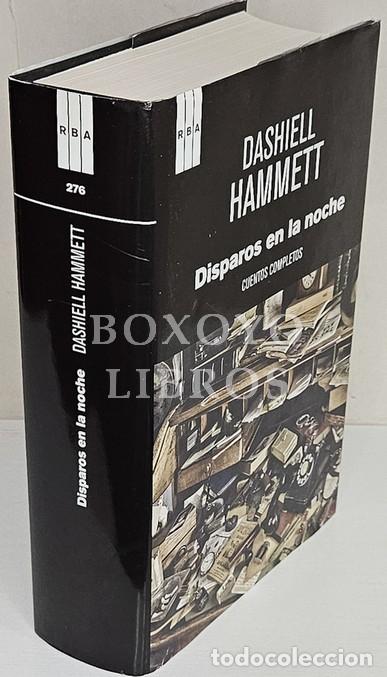 Libros de segunda mano: HAMMETT, Dashiell. Disparos en la noche. Cuentos completos. Pr&oacute;logo y traducci&oacute;n de Enrique de H&eacute;riz
