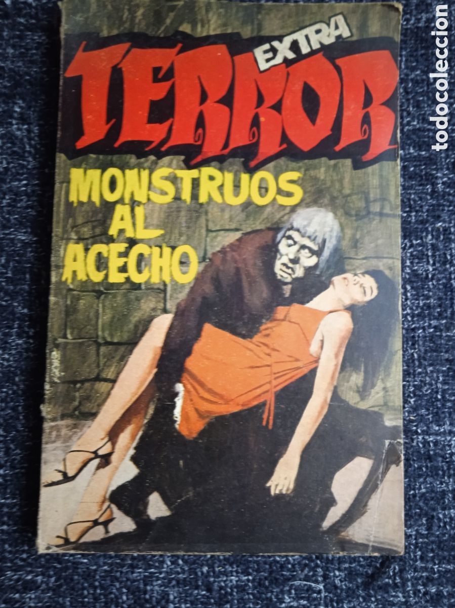 Libros de segunda mano: TERROR EXTRA. N&ordm; 8. - MONSTRUOS AL ACECHO. -ED. RUMEU