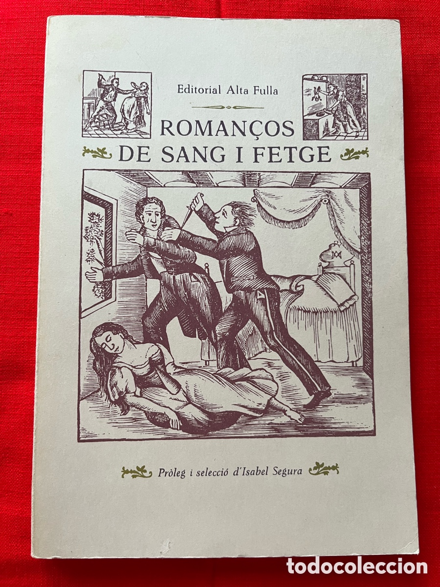 Libros de segunda mano: Libro Roman&ccedil;os de sang i Fetge - Editorial Alta Fulla
