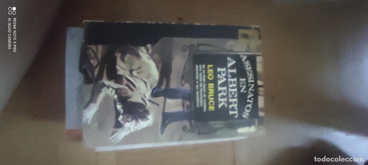 Libros de segunda mano: BLIBLIOTECA ORO. N&ordm; 547. ASESINATOS EN ALBERT PARK. LEO BRUCE. MOLINO 1965.