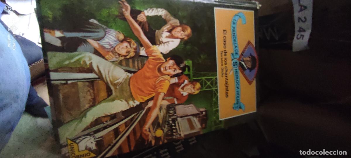 Libros de segunda mano: LA PANDILLA DE SHERLOCK HOLMES N&deg; 3: EL CASO DE LOS CHANTAJISTAS (TERRANCE DICKS) (UNICORNIO)
