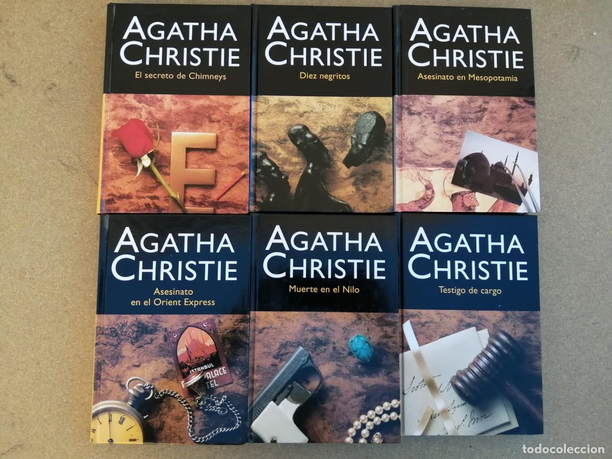 Libros de segunda mano: LOTE 6 NOVELAS AGATHA CHRISTIE (DIEZ NEGRITOS - MUERTE EN EL NILO - TESTIGO DE CARGO - EL SECRETO DE
