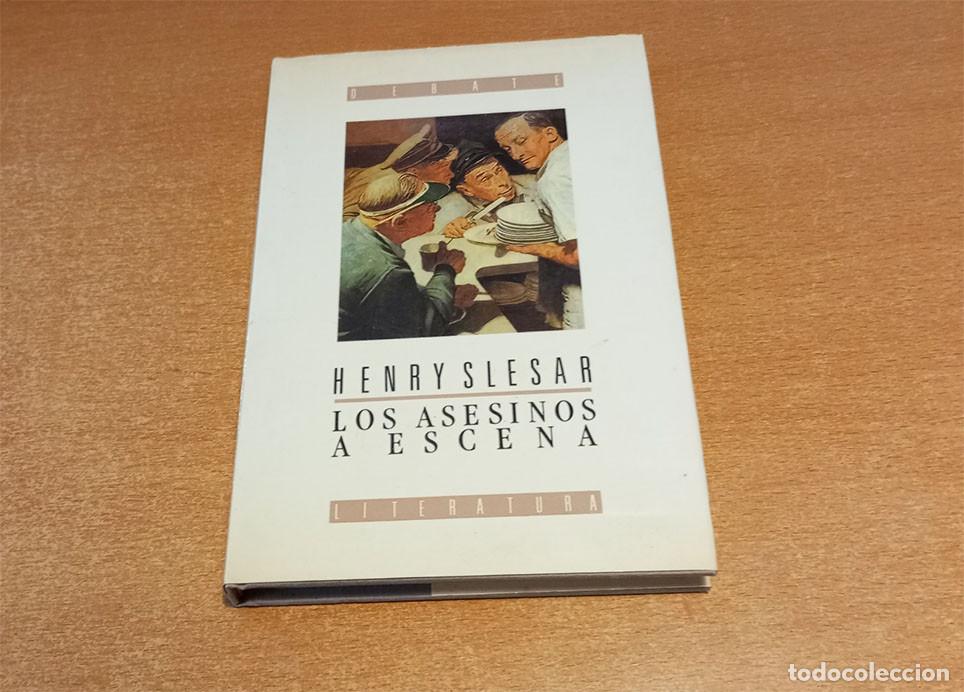 Libros de segunda mano: Libro polic&iacute;aco: &ldquo;Los asesinos a escena&rdquo; de Henry Slesar