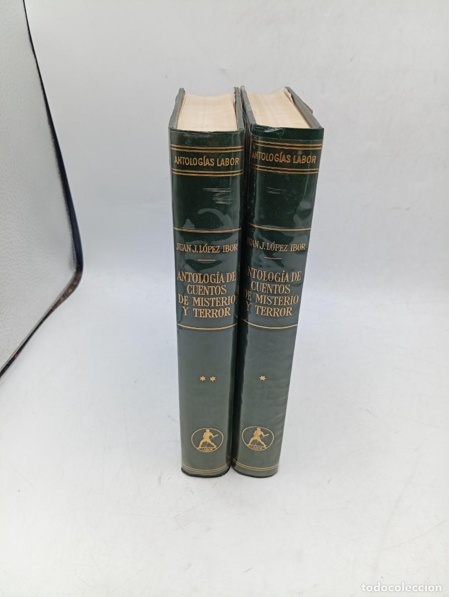 Libros de segunda mano: ANTOLOGIA DE CUENTOS DE MISTERIO Y TERROR. J. J. LOPEZ IBOR. ED. LABOR. 1967. PAGS : 1319.