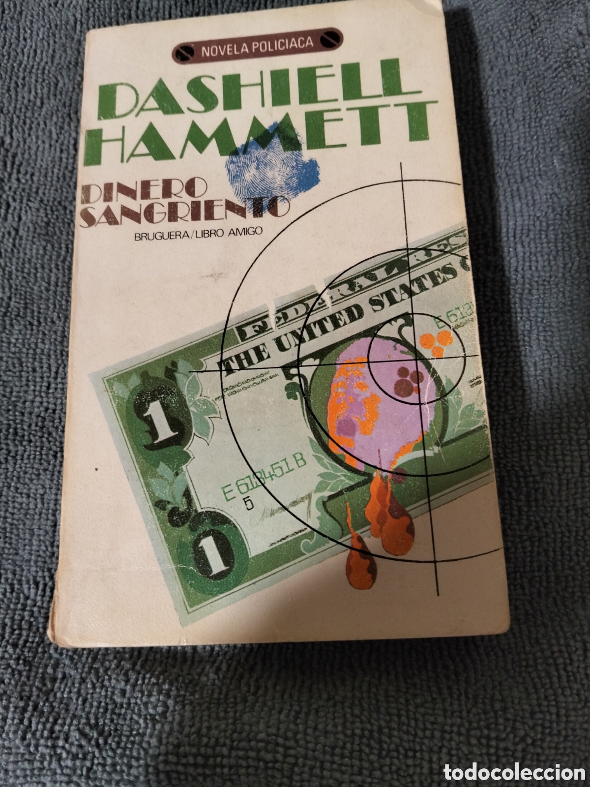 Libros de segunda mano: Dashiell hammet. Dinero sangriento