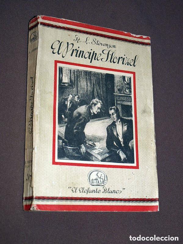 Libros de segunda mano: EL PR&Iacute;NCIPE FLORIZEL. EL CLUB DE LOS SUICIDAS. EL DIAMANTE DEL RAJ&Aacute;. STEVENSON. Elefante Blanco 18 +