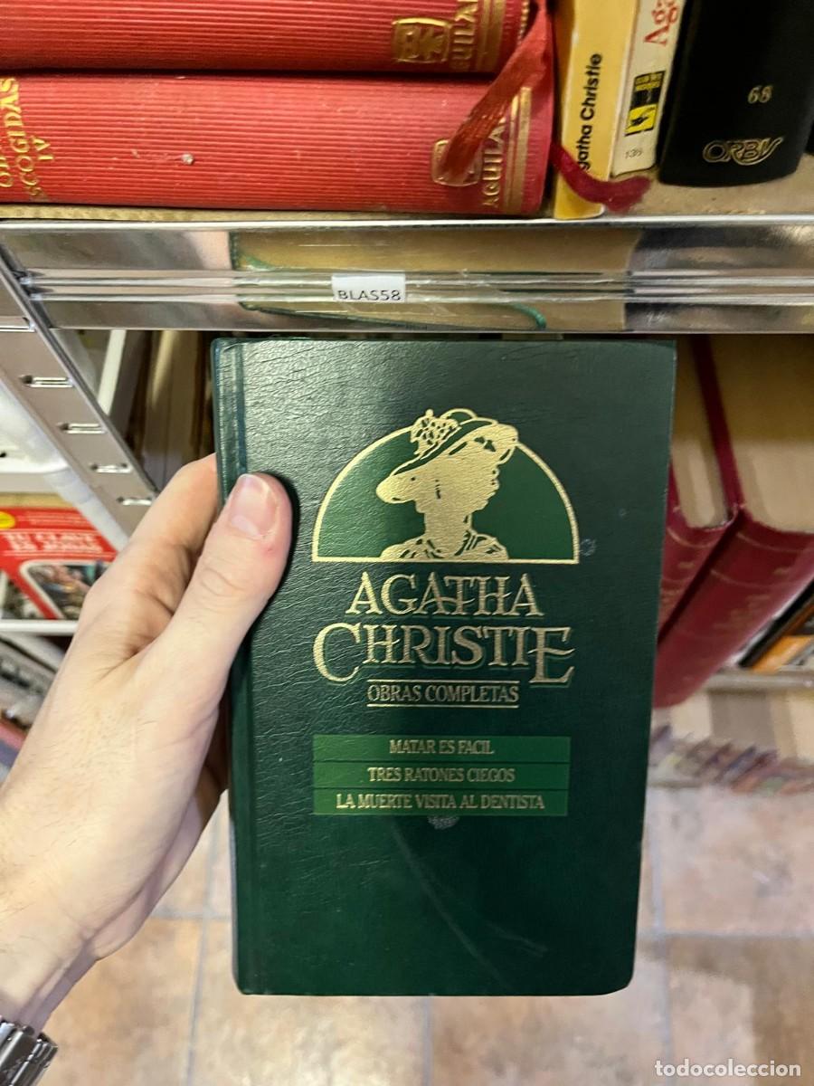 Libros de segunda mano: BLAS58 Agatha Christie, Matar es f&aacute;cil / Tres ratones ciegos / La muerte visita al dentista (Obras c