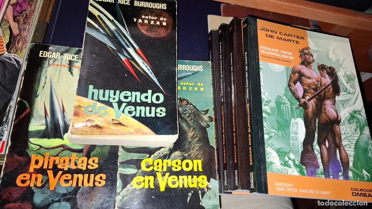 Libros de segunda mano: Edgar rice burroughs. 3 novelas..Venus. 4 novelas coleccion omean