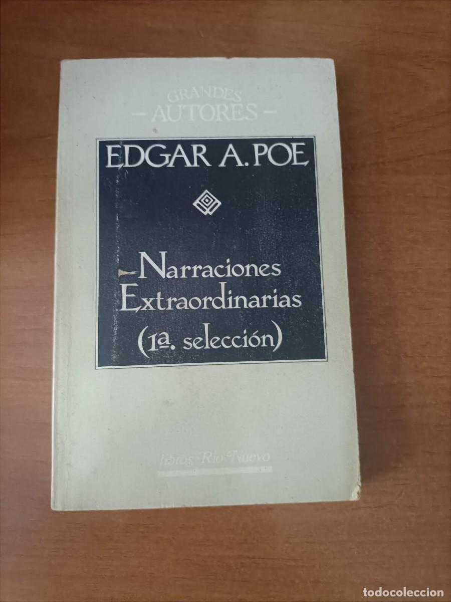 Libros de segunda mano: LIBRO. NARRACIONES EXTRAORDINARIAS, 1&ordf; SELECCI&Oacute;N. 13 NARRACIONES. DE EDGAR ALAN POE.