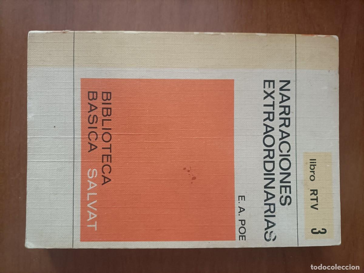 Libros de segunda mano: LIBRO. NARRACIONES EXTRAORDINARIAS, 1&ordf; SELECCI&Oacute;N. CON 12 NARRACIONES. DE EDGAR ALAN POE.
