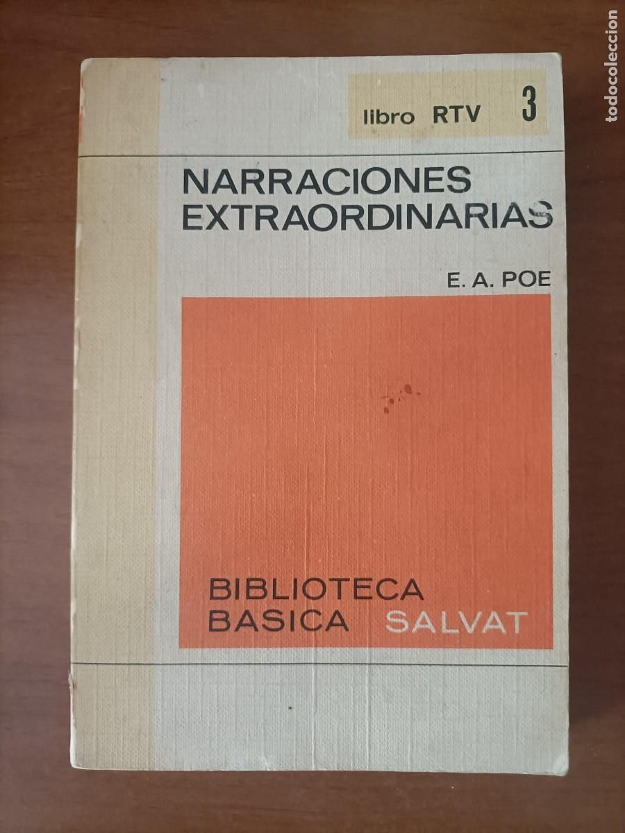 Livres d'occasion: LIBRO. NARRACIONES EXTRAORDINARIAS, 1&ordf; SELECCI&Oacute;N. CON 12 NARRACIONES. DE EDGAR ALAN POE.