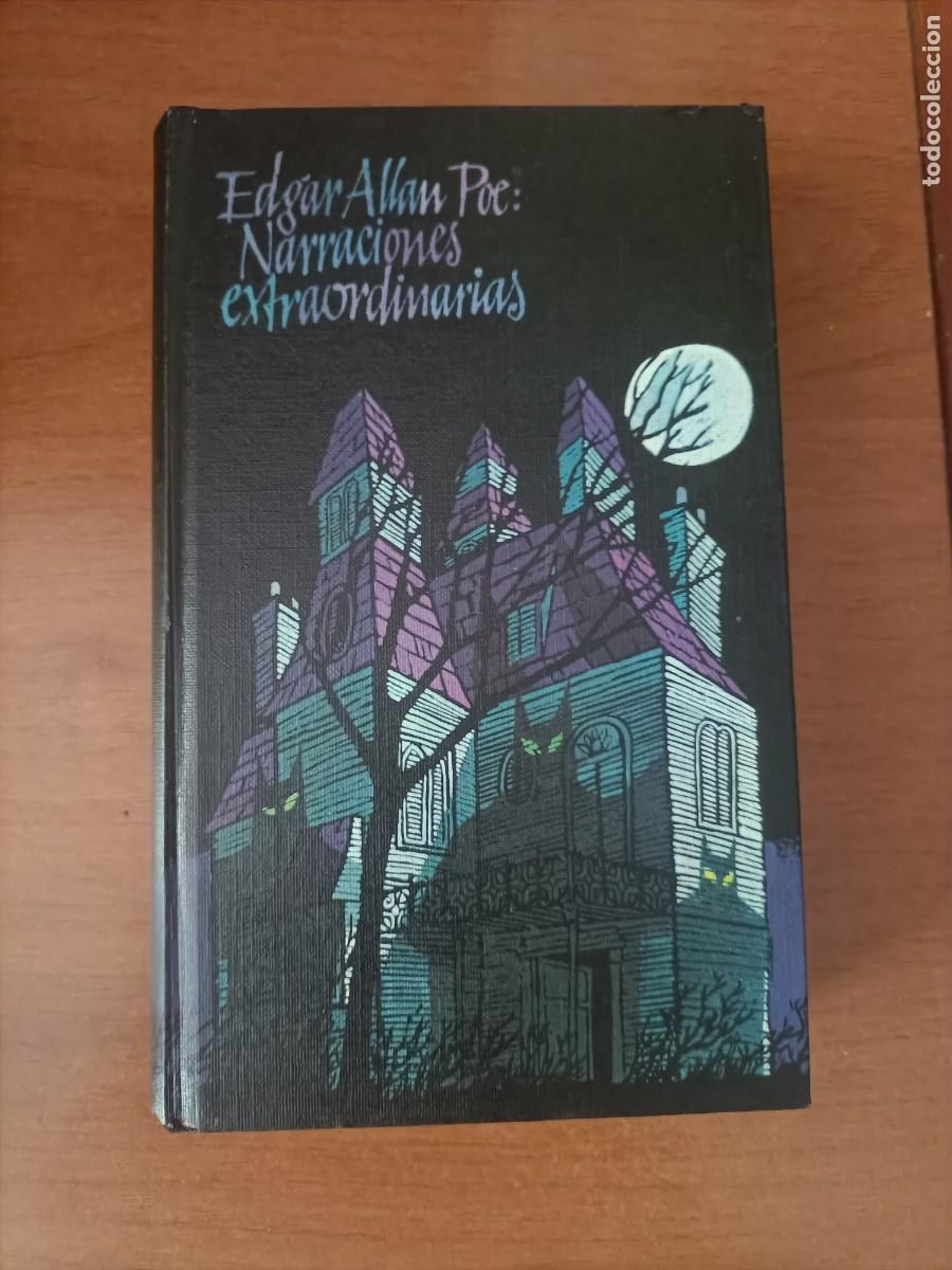 Libros de segunda mano: LIBRO. NARRACIONES EXTRAORDINARIAS, 1&ordf; SELECCI&Oacute;N. CON 23 NARRACIONES. DE EDGAR ALAN POE.