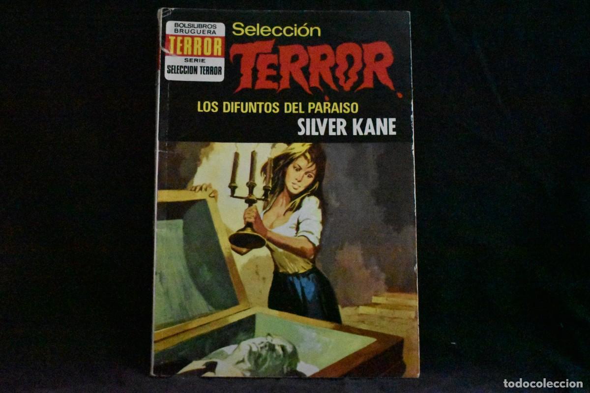 Libros de segunda mano: SELECCI&Oacute;N TERROR N&ordm; 89. LOS DIFUNTOS DEL PARAISO. SILVER KANE. BOLSILIBROS BRUGUERA