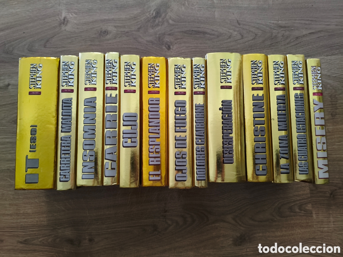 Libros de segunda mano: 997 - Lote libros de Stephen King colecci&oacute;n Orby Fabbri