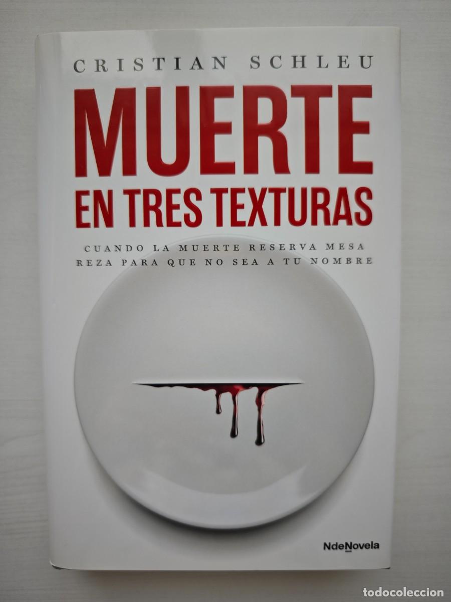 Libros de segunda mano: Libro Muerte en tres texturas - Cristian Schleu