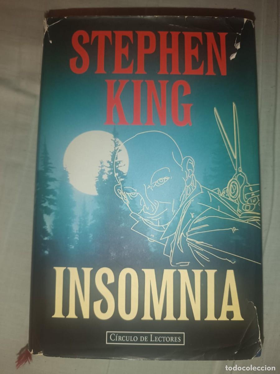 Libros de segunda mano: Insomnia - Stephen King (Edicion Circulo de Lectores) Sobrecubierta BRILLA EN LA OSCURIDAD