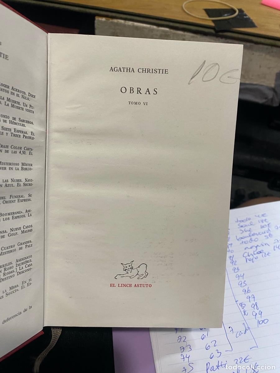 Livres d'occasion: OBRAS TOMO VI, AGATHA CHRISTIE, EL LINCE ASTUTO