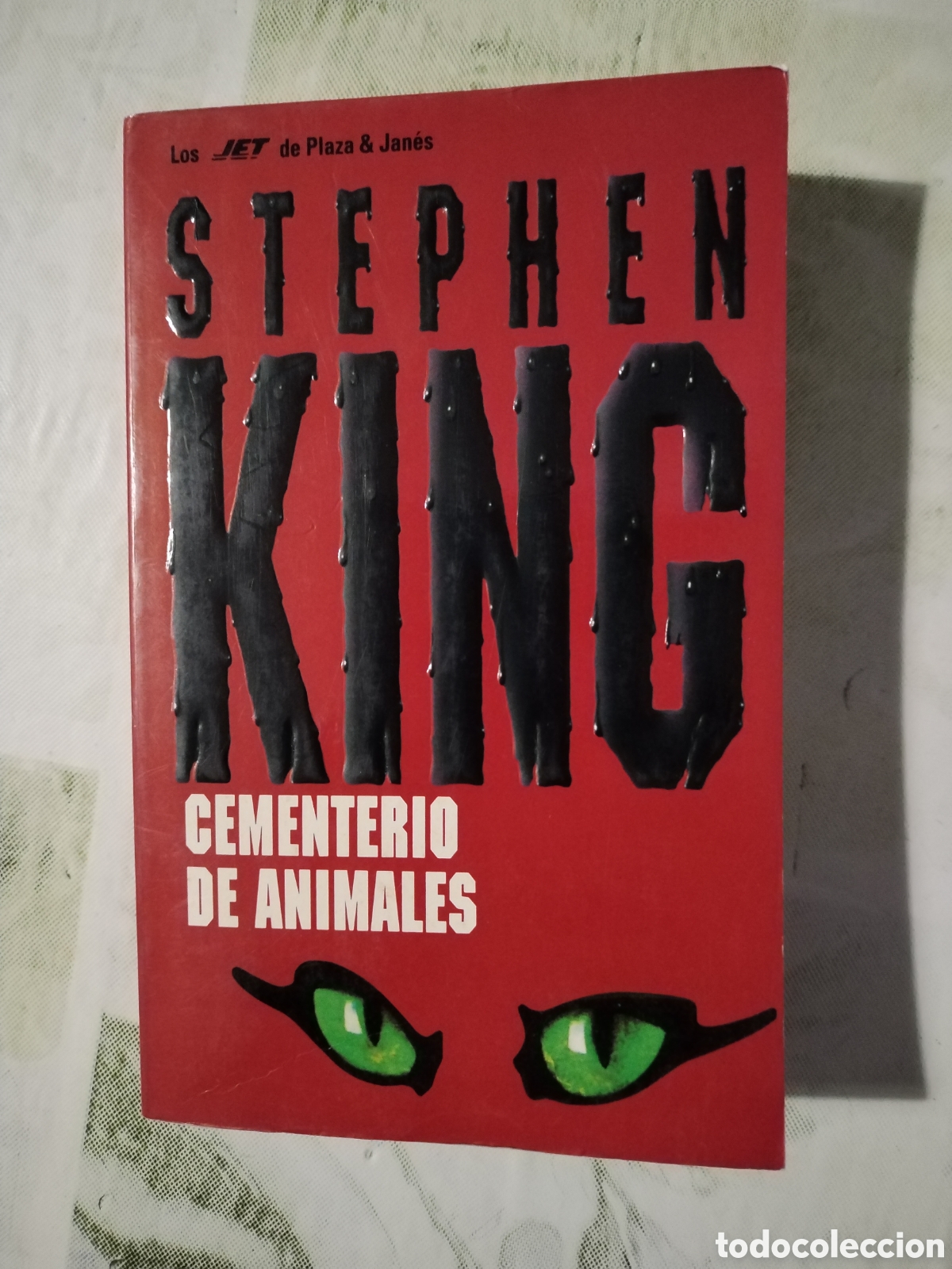 Libros de segunda mano: Stephen King Cementerio de animales Jet de Plaza & Janes