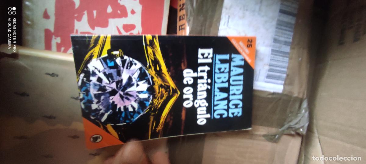 Libros de segunda mano: EL TRIANGULO DE ORO (MAURICE LEBLANC)