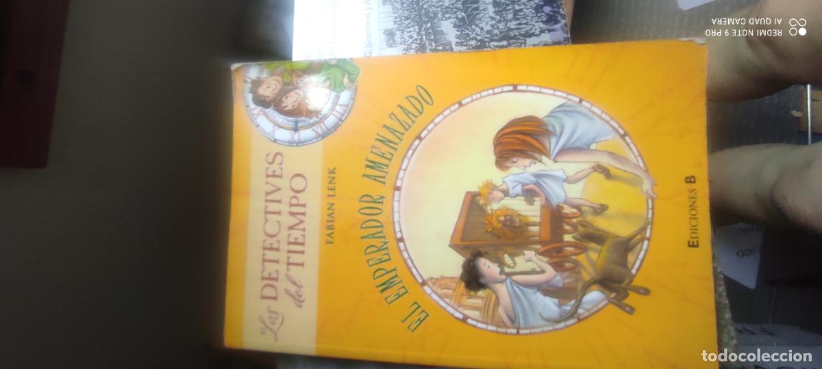 Libros de segunda mano: Los detectives del tiempo. El emperador amenazado. Fabi&aacute;n Lenk. Ediciones B